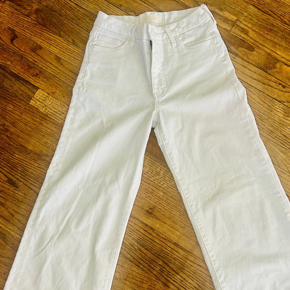 Kut from the Kloth Men's White Straight Jeans